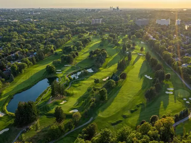 Aerial view of the Ladies' Golf Club of Toronto